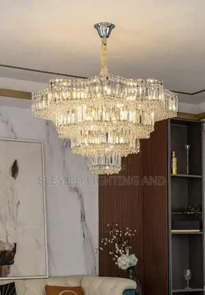 Size 800mm Modern Crystal Chandelier, Suitable for Living Room, Bedroo