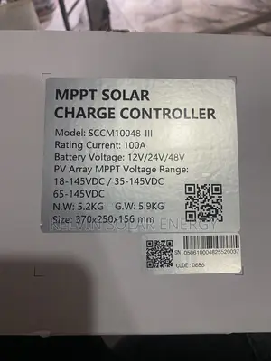 100ah Felicity Charge Controller12v/24v/36v/48v