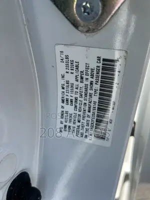 Honda Accord Sport 4dr Sedan FWD (2.4L 4cyl 2A) 2016 White