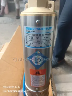 1hp AC/DC Solar Submersible Water Pump