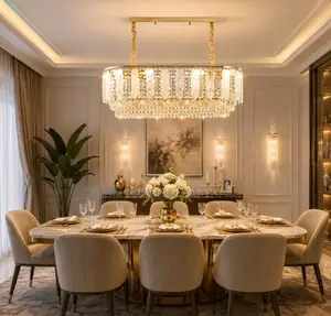 Luxury Crystal Chandelier for Kitchen and Dining Room