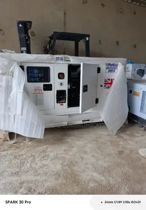 Perkins 60kVA Soundproof Generator — Powerful Reliable