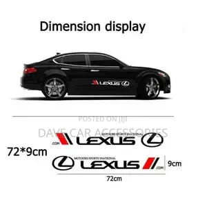Lexus Body Sticker