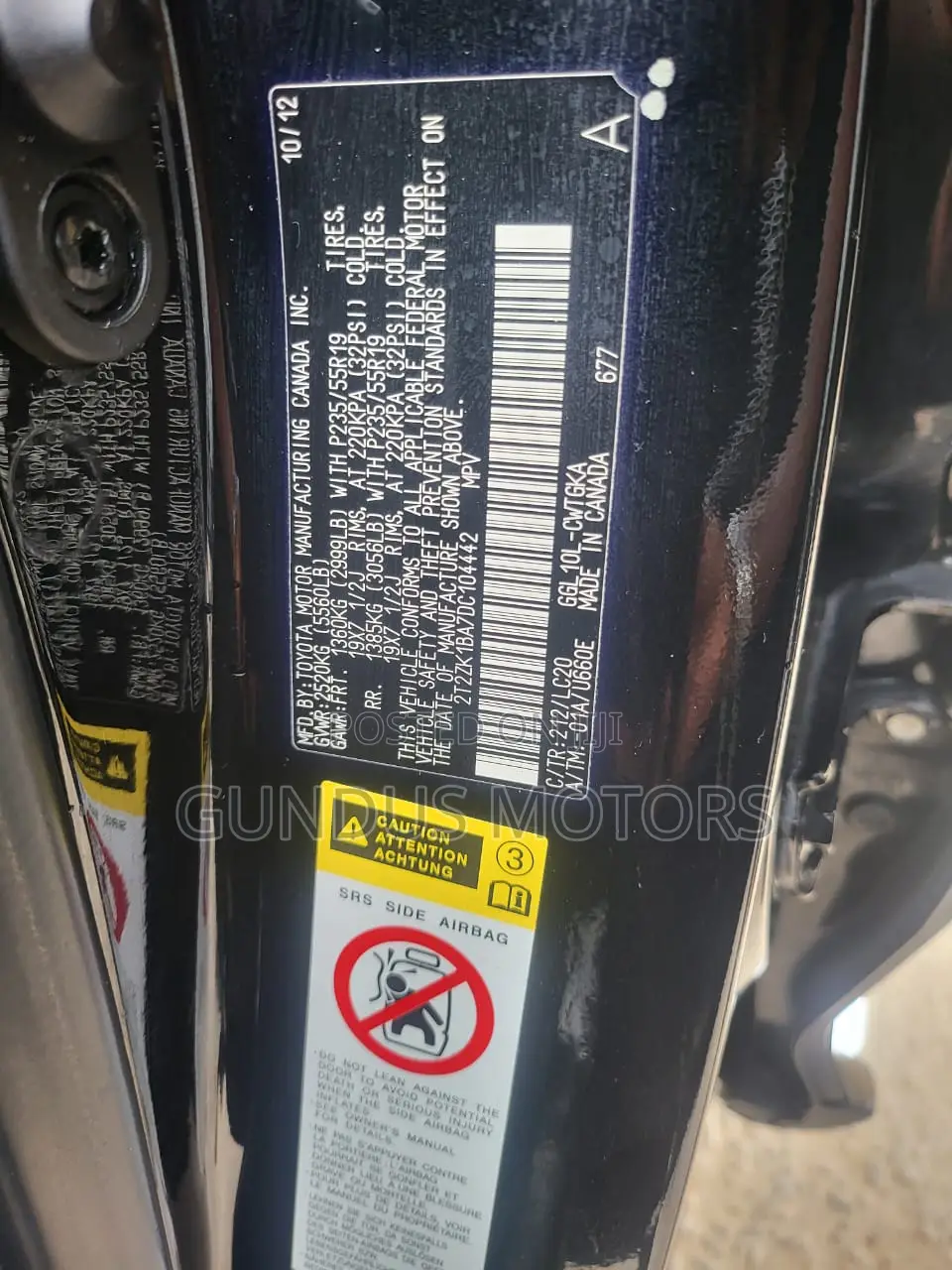 Lexus RX 2013 Black