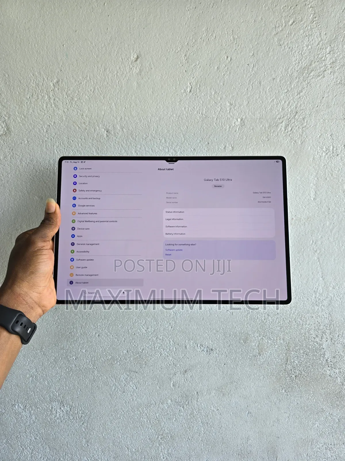 Samsung Galaxy Tab S10 Ultra 256 GB Silver