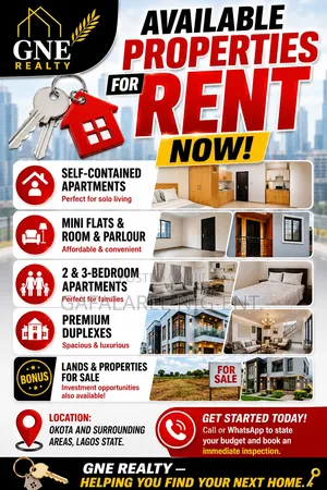2bdrm Apartment in Ago Palace for rent