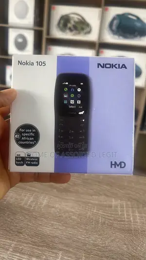 New Nokia 105 Black
