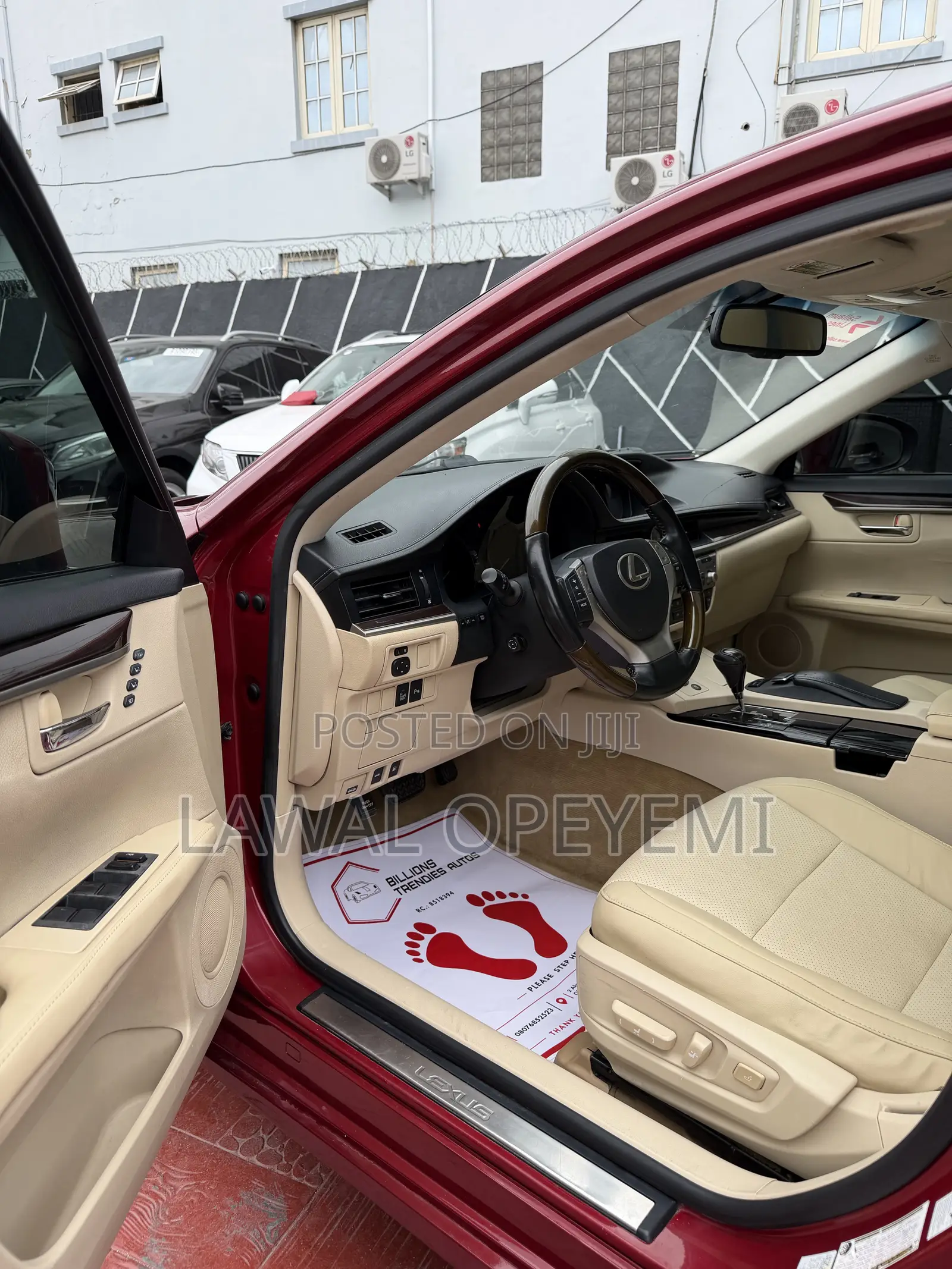 Lexus ES 2013 Red