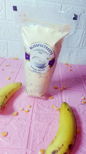 Yellow Corn Pap | Natural Powdered Pap | Ogi/Akamu | Baby Family