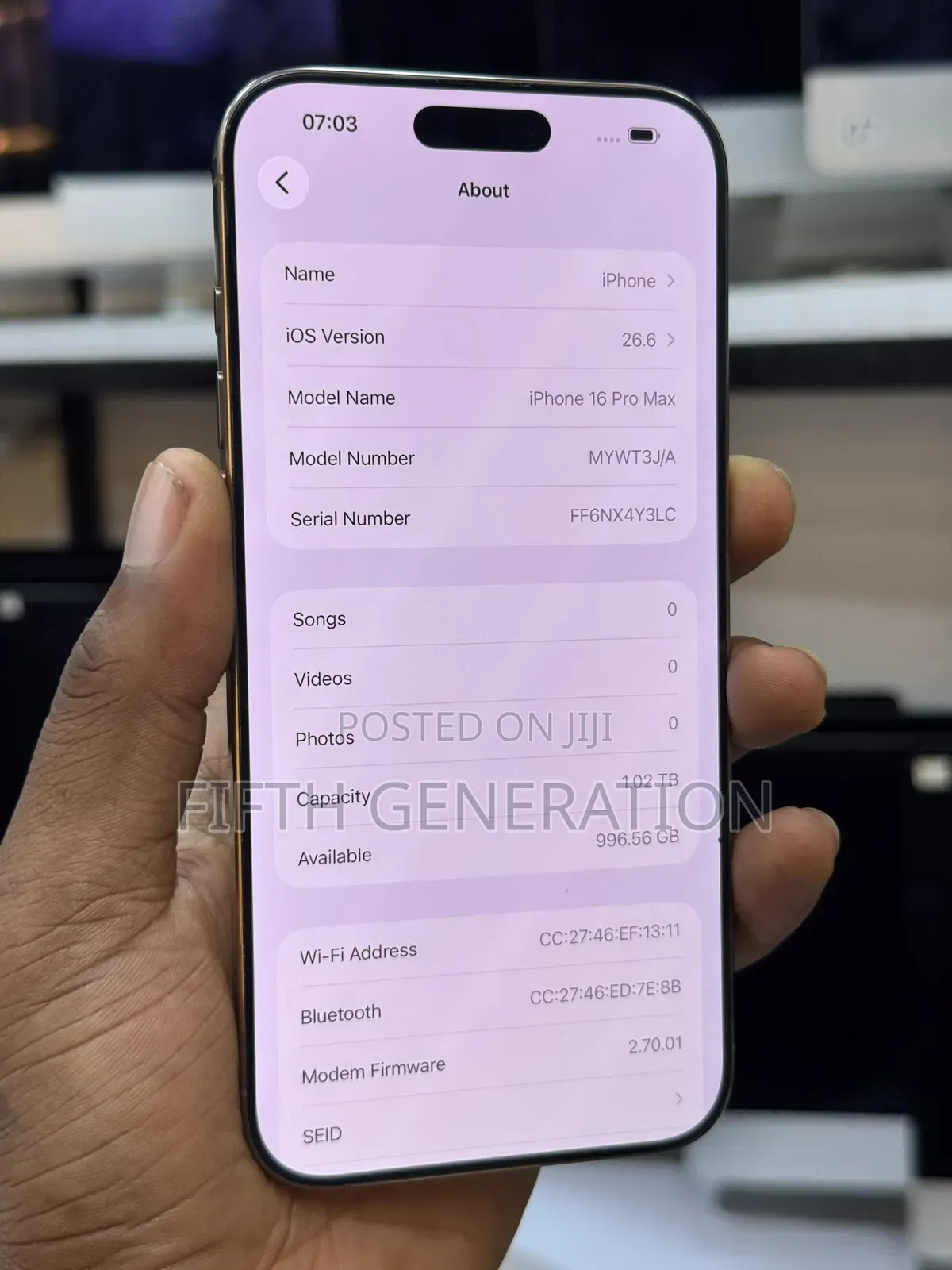 Apple iPhone 16 Pro Max 1 TB Gold
