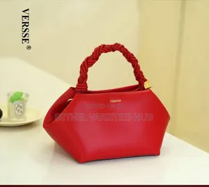 VERSSE Luxury Handbag, Elegant Braided Handle Women's Bag