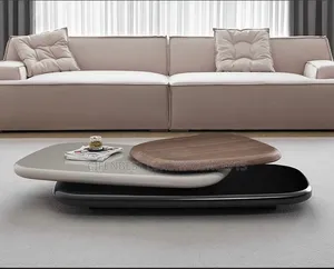 Rotational Wooden Center Table