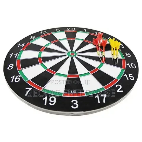 17" Original Standard Dart Board Game for Professionals Non Profession