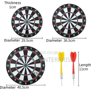 17" Original Standard Dart Board Game for Professionals Non Profession