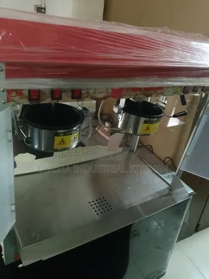 Double Pot Popcorn Machine