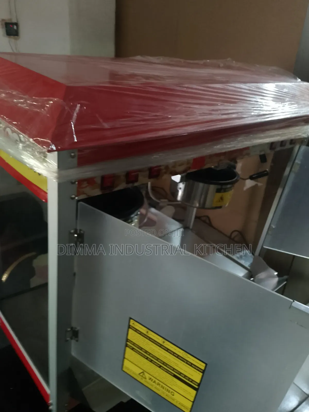 Double Pot Popcorn Machine
