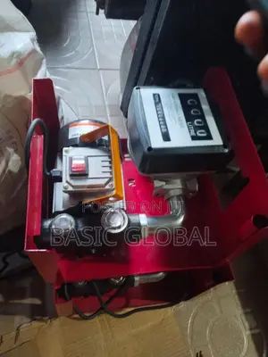 Electric Diesel Transfer Pump Kit With Flow Meter