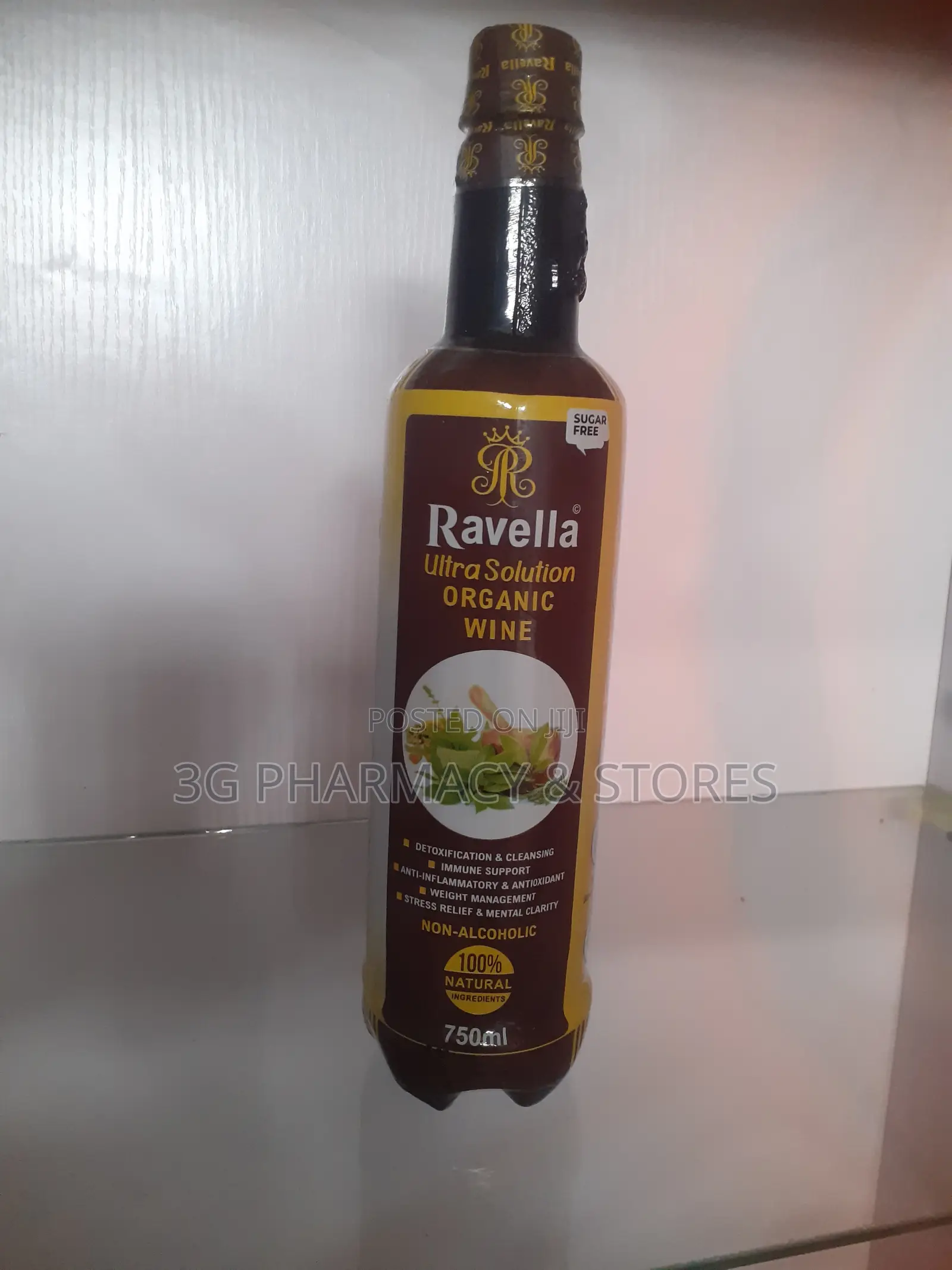 Ravella Ultra Solution Organic Wine Is an Anti Aging Drink