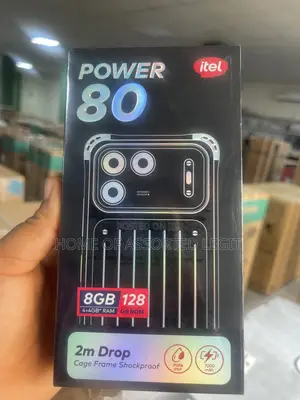 New Itel Power 80 128 GB Black