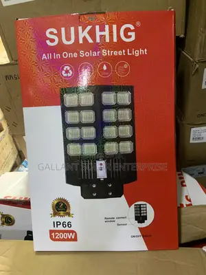 SUKHIG All in One Solar Street Light