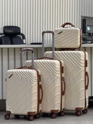 Luxury Swiss Polo 4-Piece Luggage Box Set