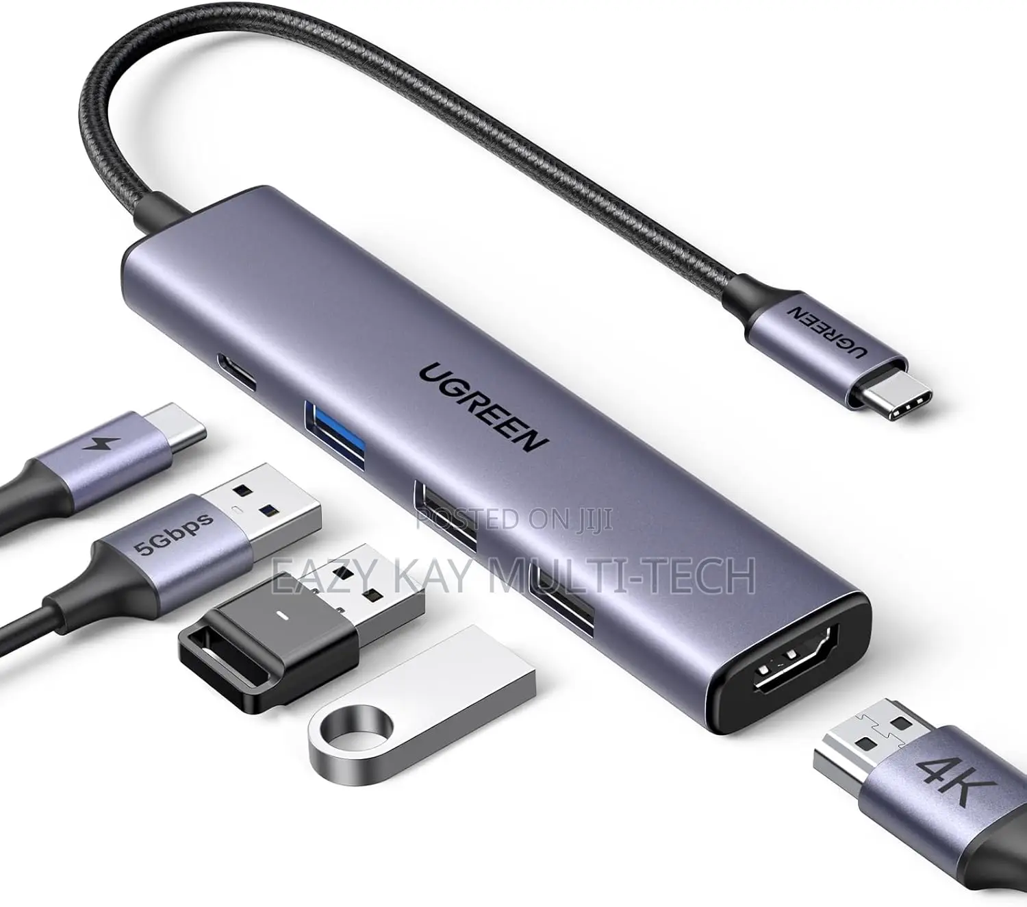 UGREEN USB C Hub 5 in 1 Multiport USB Adapter HDMI