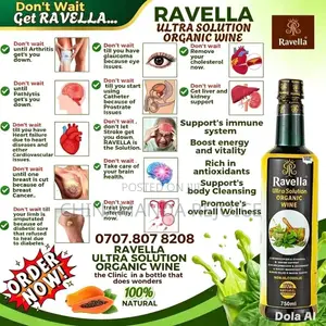 Ravella Ultra Solution Organic Wine — 100% Natural