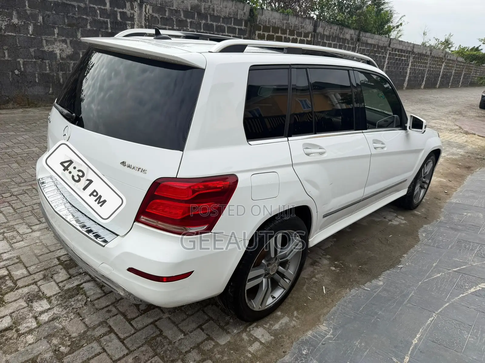 Mercedes-Benz GLK-Class 350 4MATIC 2014 White