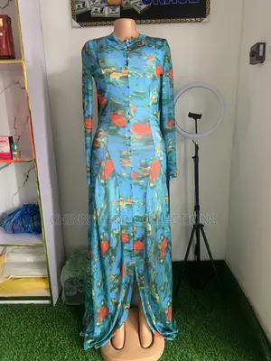 Silk Long Gown