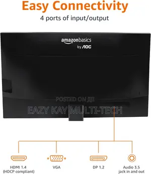 Amazon Basics 24-Inch Full HD IPS Monitor by AOC