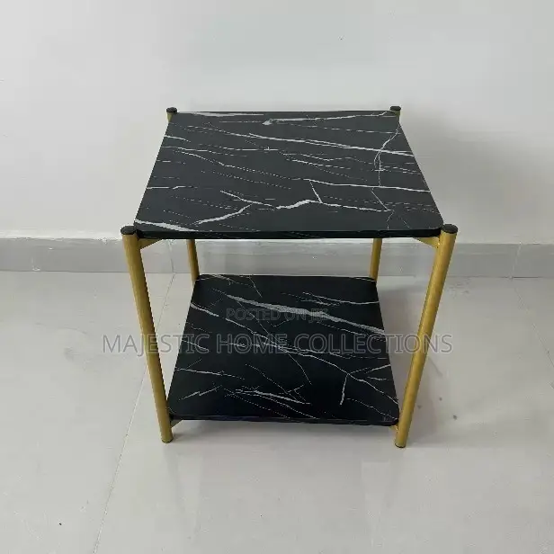 Square Black White Coffee Table
