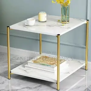 Square Black White Coffee Table