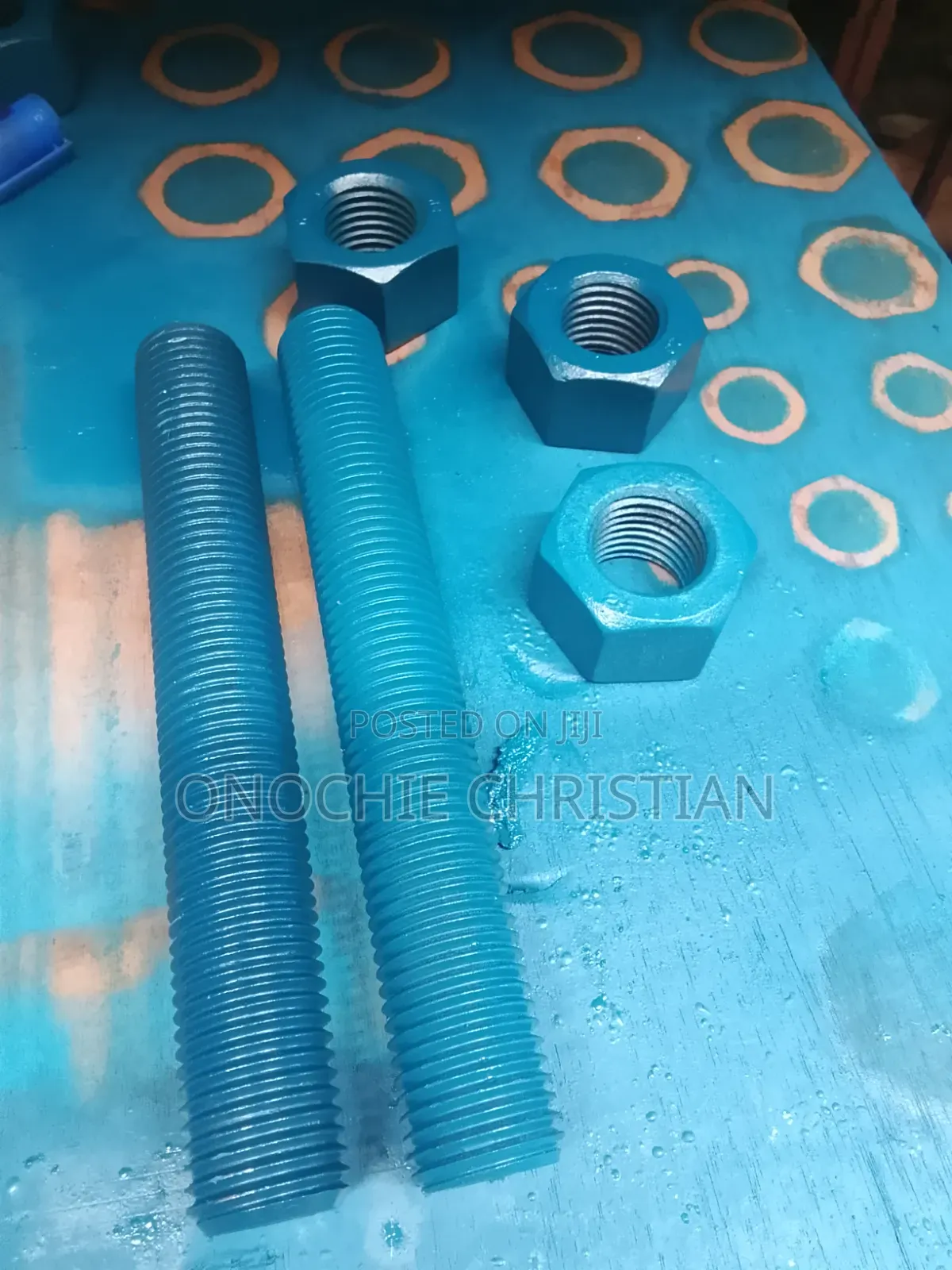 3/4x120 Stud Boit and Nut