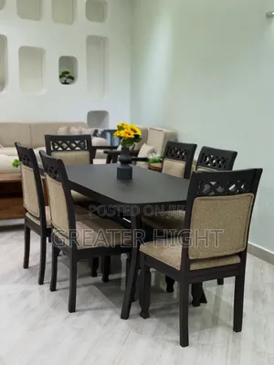 Wooden Dining Table Set 6 Seater