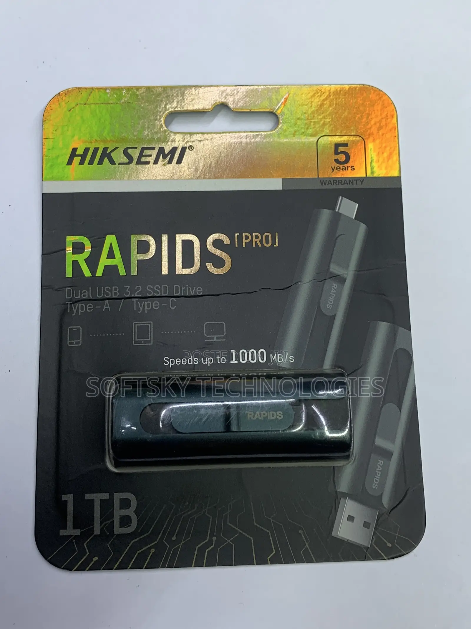 Hiksemi Rapids Pro 1tb External SSD