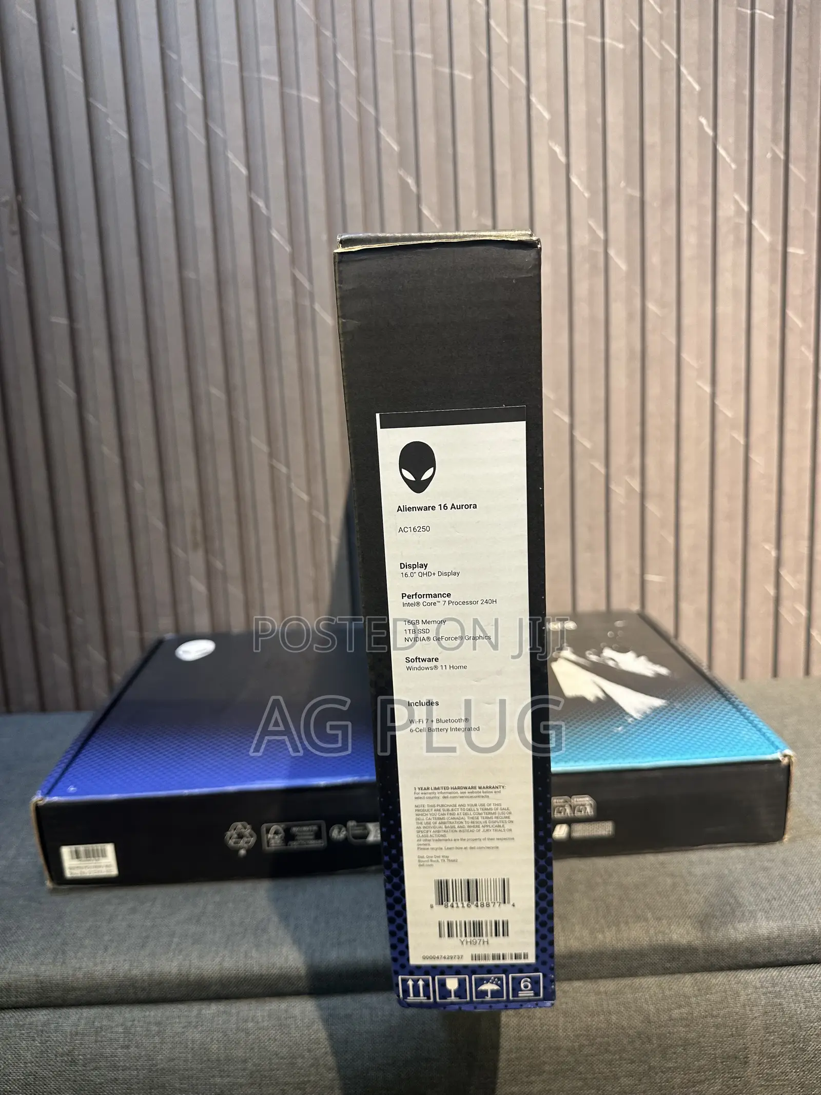 New Laptop Alienware 16 Aurora 16GB Intel Core 7 SSD 1T
