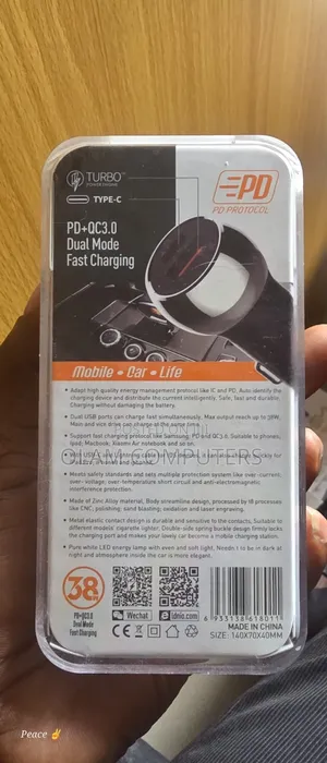 LDNIO PD + QC 3.0 Fast Car Charger