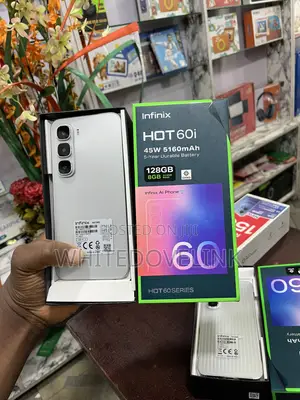 Infinix Hot 60i 128 GB Silver
