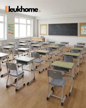 Modern Classroom Chair and Table