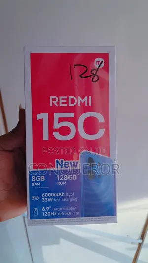 New Xiaomi Redmi 15C 128 GB Red