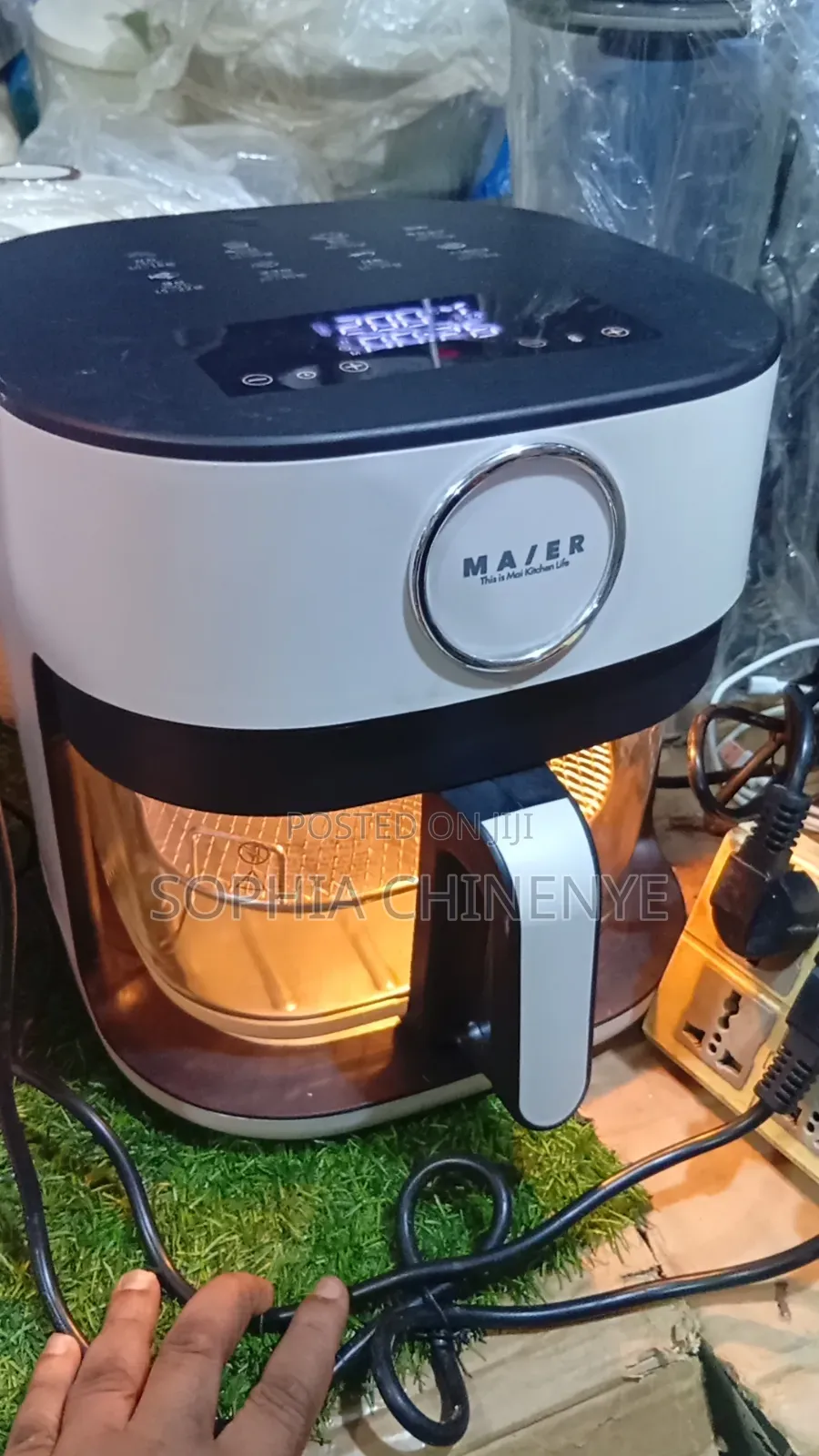 Belgium Transparent Cup Airfryers