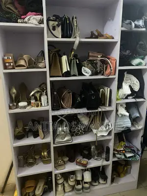Big Shoe Rack and One Bathroom Shelf