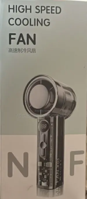 Rechargeable Portable Handheld AC Cooling Fan