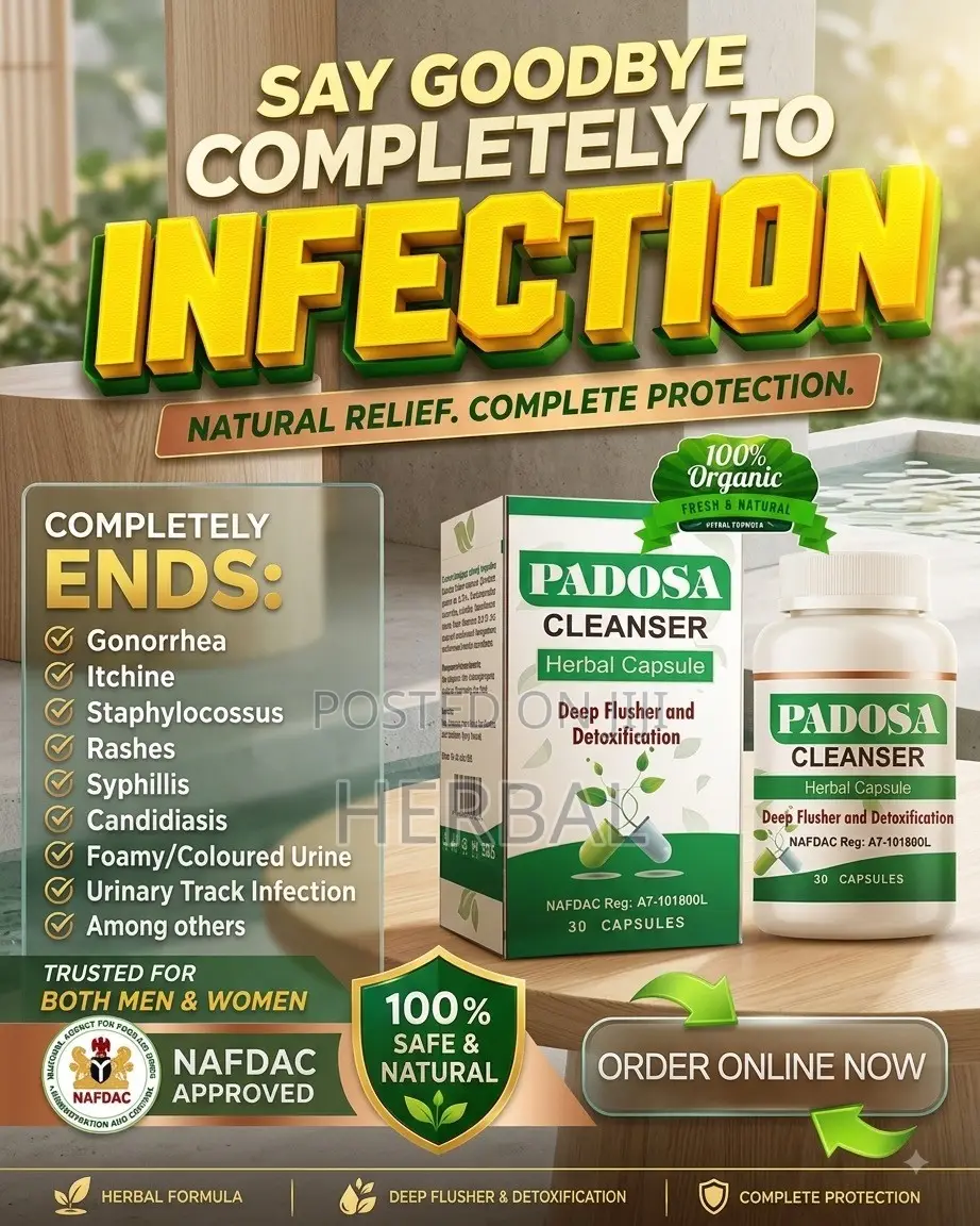 Padosa Capsules (Infection Flusher and Detoxification)