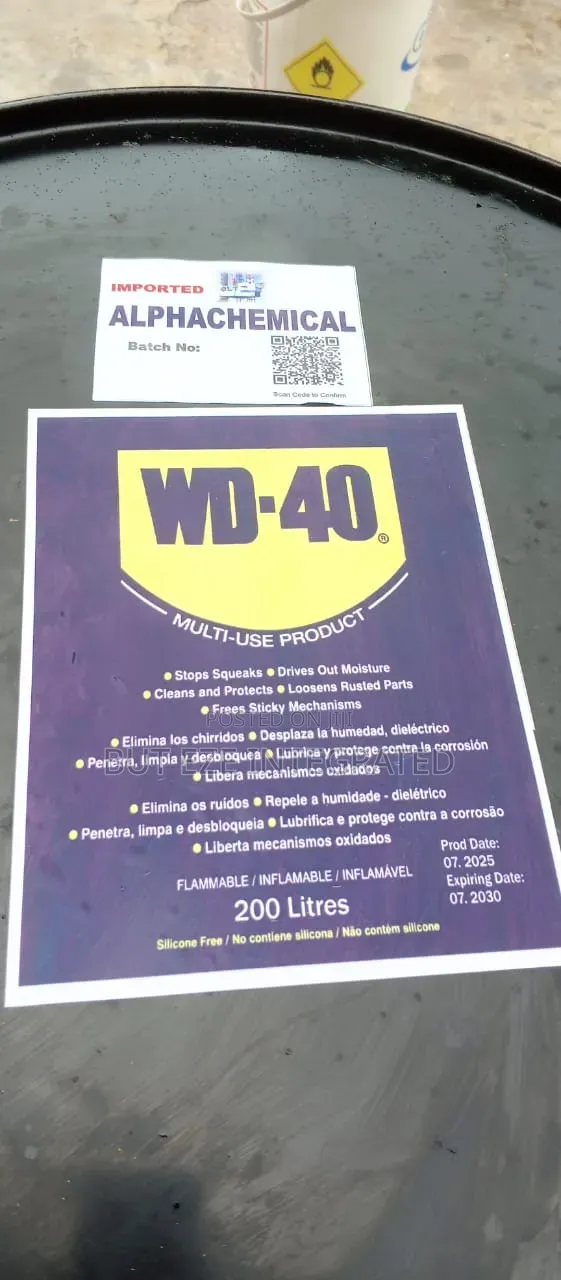 WD-40 Lubricant 200l