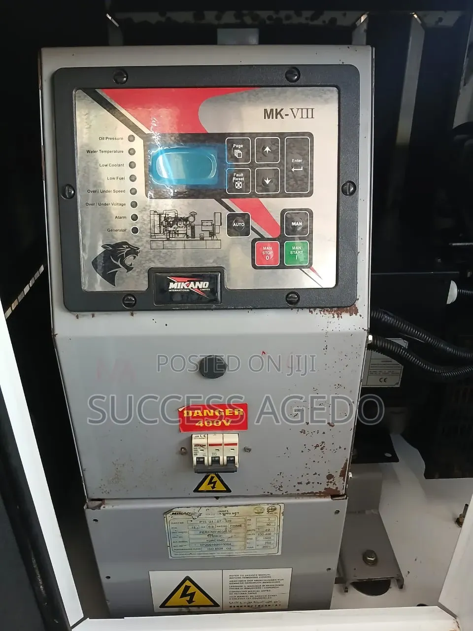 15kva Mikno Perkins Generator