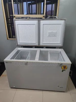 Scan Frost Double Door Inverter Deep Freezer Fast Freezing Bottom.
