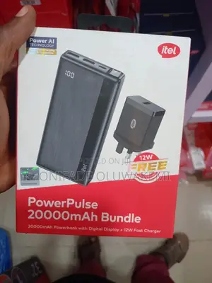 Itel Power Bank A1160 PowerPulse 20,000mAh Bundle