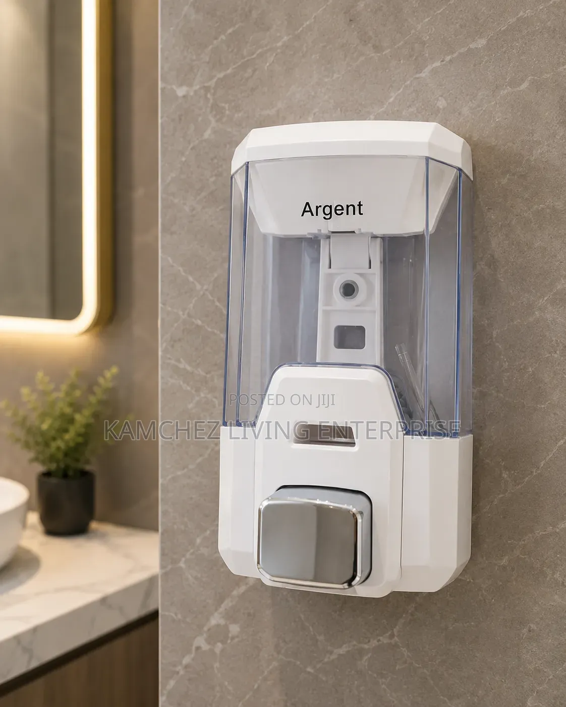Sleek Wall Mounted Soap/Sanitizer Dispenser