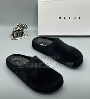 Marni Suade Slippers